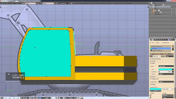 How to Model & Rig a Crawler Hydrualic Excavator in Blender - Part 1 - v 2.72 / 2.73 beta