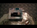 Unboxing Samsung HMX-Q10 HD Camcorder Ultra Compact 10x Optical Zoom