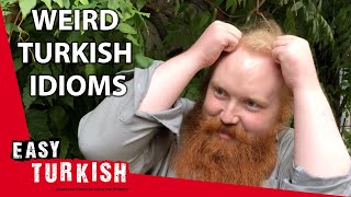 Foreigners guessing the meanings of weird Turkish idioms | Easy Turkish 18