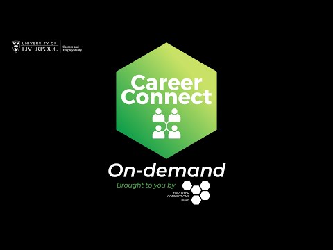GSK (Message for 1st Years) - CareerConnect On-demand