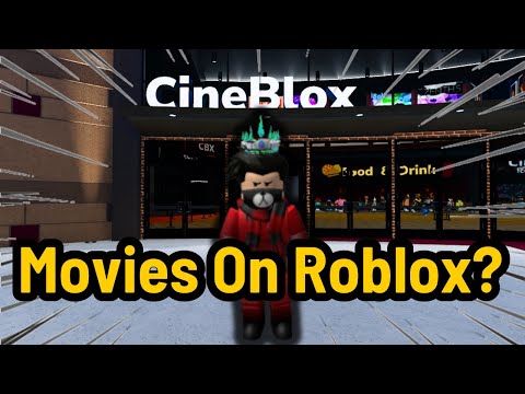 The BEST Roblox Cinema! | Roblox CineBlox