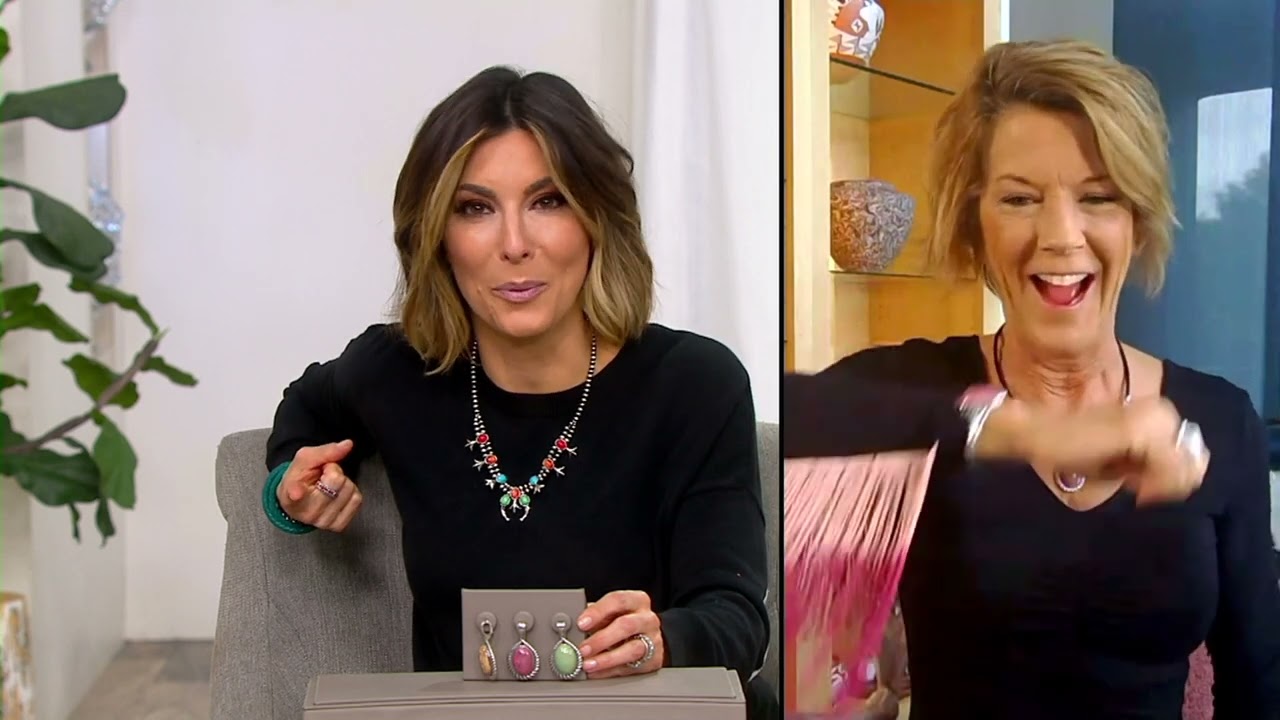 American West Sterling Silver Oval Gemstone Rope Enhancer on QVC