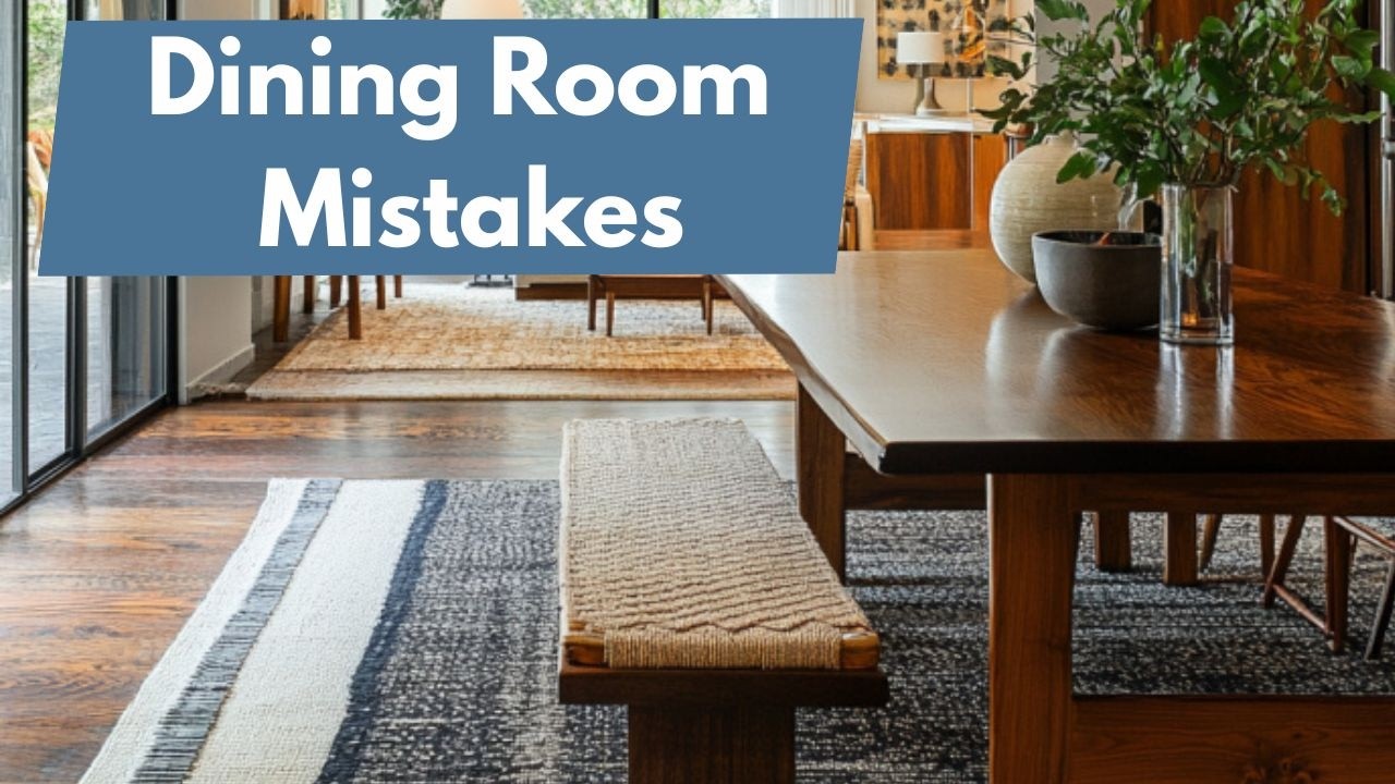 Dining Room Layout Mistakes Making You Avoid Entertaining - YouTube