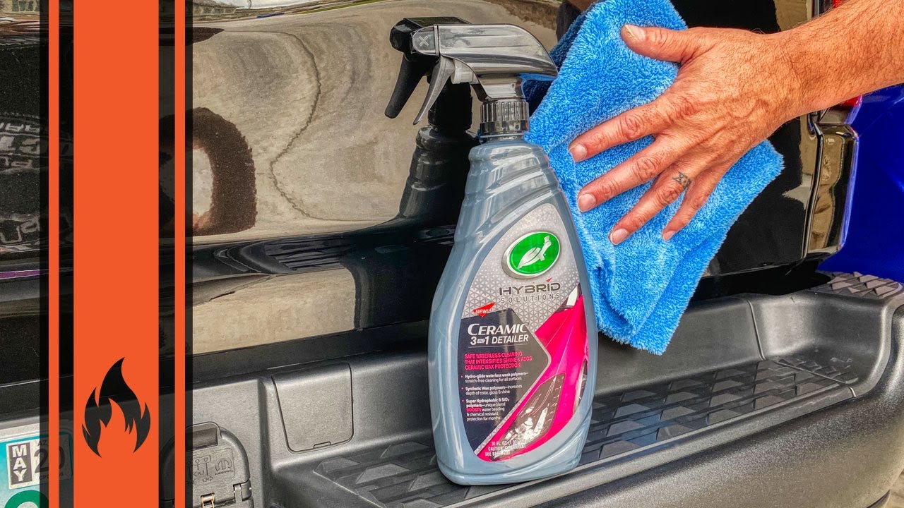 Diluting Turtle Wax Hybrid Solutions Ceramic 3-in-1 Detailer. Good Idea or  Not? 