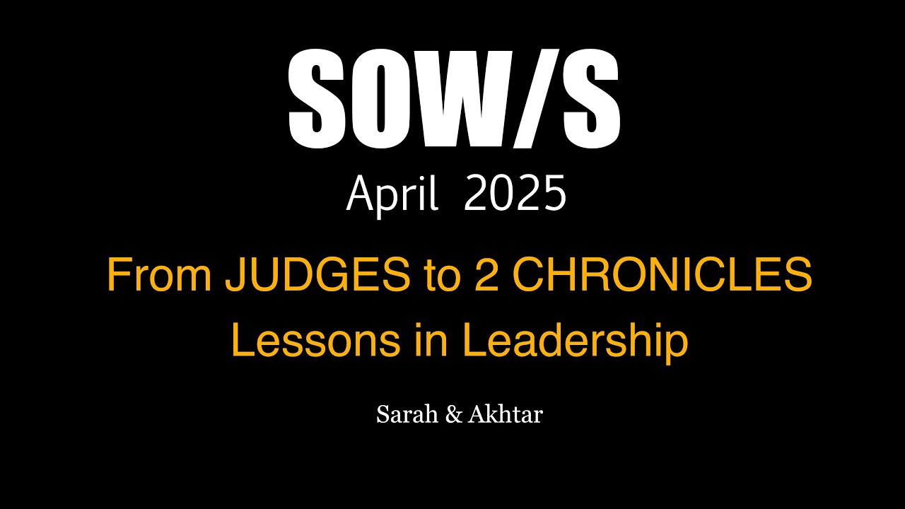SOW/S 2025 - Genesis to Revelation