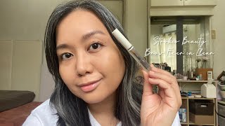Clean and Minimal Makeup Look: Trying out the STROKES BEAUTY BROW FIXER in Clear