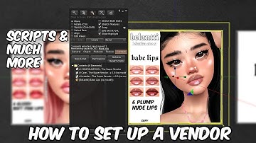 How to send up a Vendor | Second Life