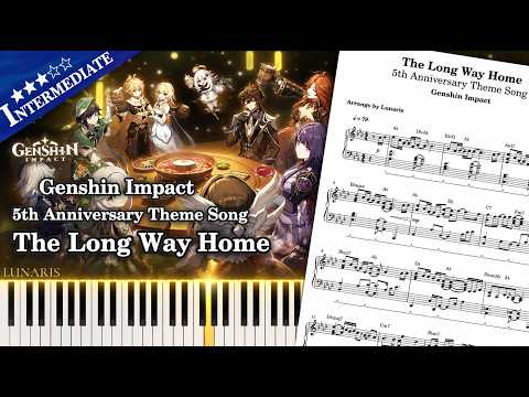5th Anniversary Theme Song: "The Long Way Home" - Genshin Impact