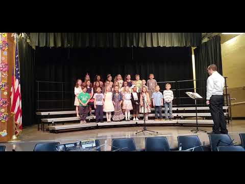 20190418 031 Ocean Gate Elementary School Second Grade Chorus sing "Grandparents' Day."