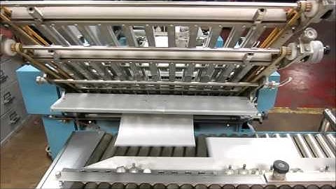 2002 MBO B120 Pile Feed Paper Folder 20 x 28 w 8 Page Right Angle