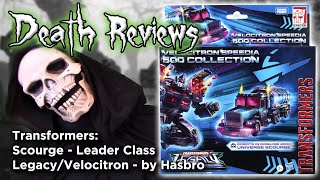 Death Reviews: Scourge - Leader - Legacy/Velocitron