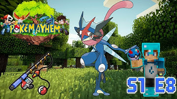 HOW TO GET ASH GRENINJA (BATTLE BOND) & SUPER ROD IN PIXELMON! S1 E8 - POKEMON MAYHEM - Pixelmon