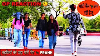 Calling Girls Moti भैंस  🐃 Prank | Funny Prank On Cute Girls | Moin Khan screenshot 4