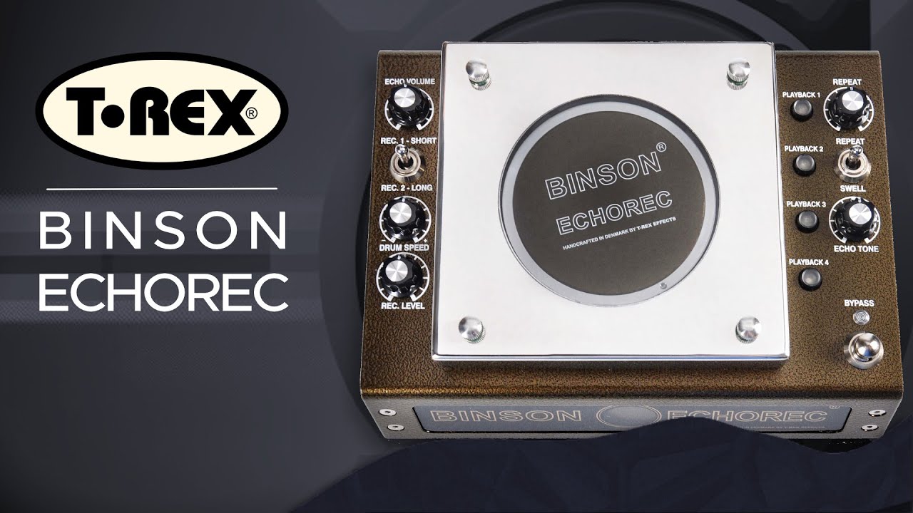 邦楽 blahrmy/demo T-Rex Binson Echorec Drum Delay Sound Demo (no talking) with