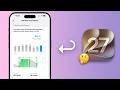 iOS 27 : Batterie, Bugs, Performances ... On fait le point après 1 semaine !