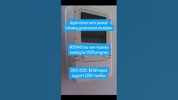 NC energy bill assistance program now accepting applications