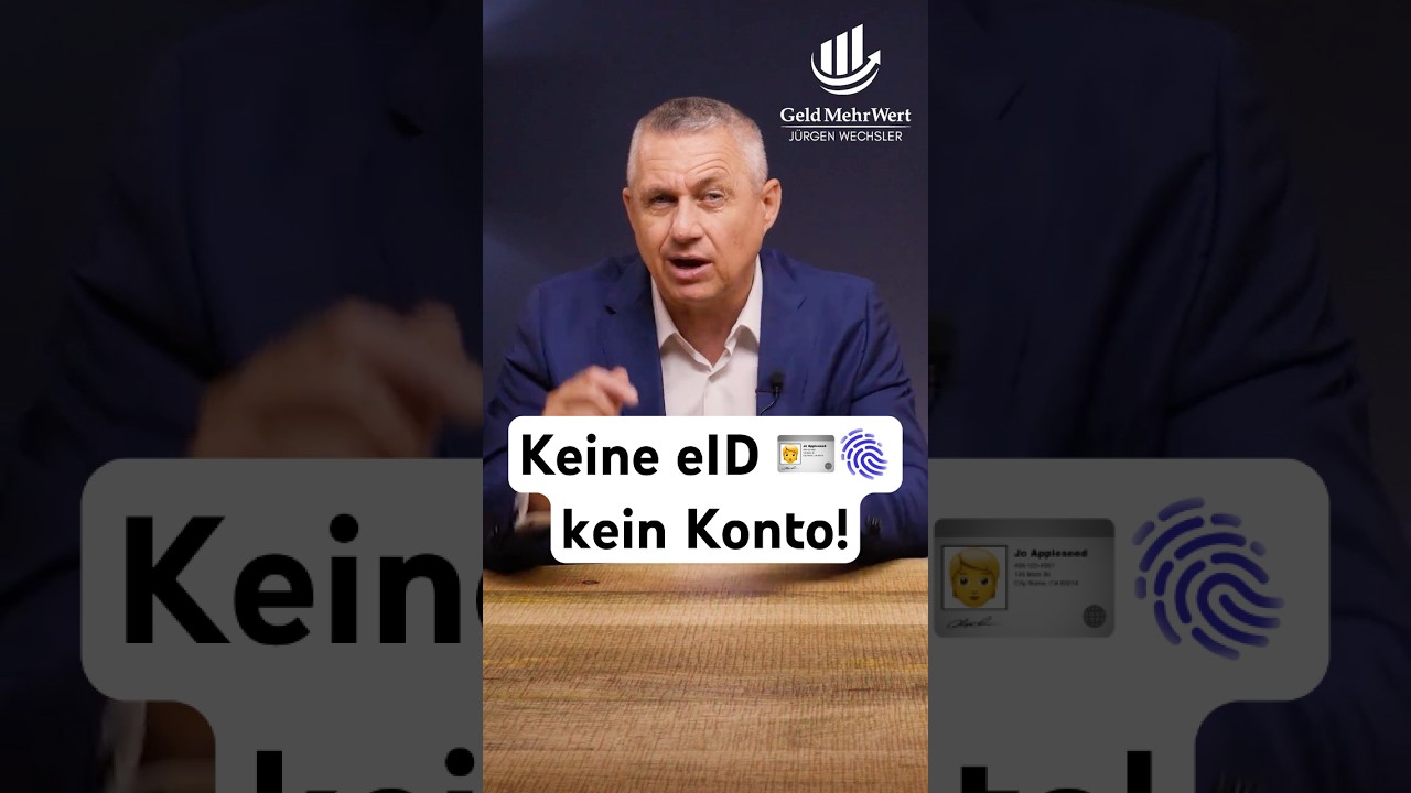 Keine eID, kein Konto - bald auch in Deutschland? #eid #finanziellefreiheit #banken