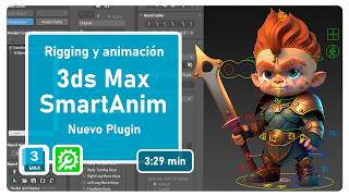 Nuevo PLUGIN AVANZADO "SmartAnim" para mejorar tus procesos de riggin y animación con 3DS MAX
