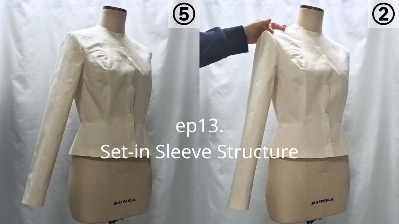 [패턴이데아] ep13. Set-in Sleeve Structure (세트인 소매 조작의 기준) PATTERN I.DE.A