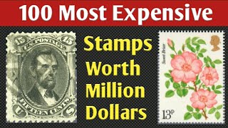 Most Expensive Stamps In The World | 100 Ultra Rare Postage Stamps