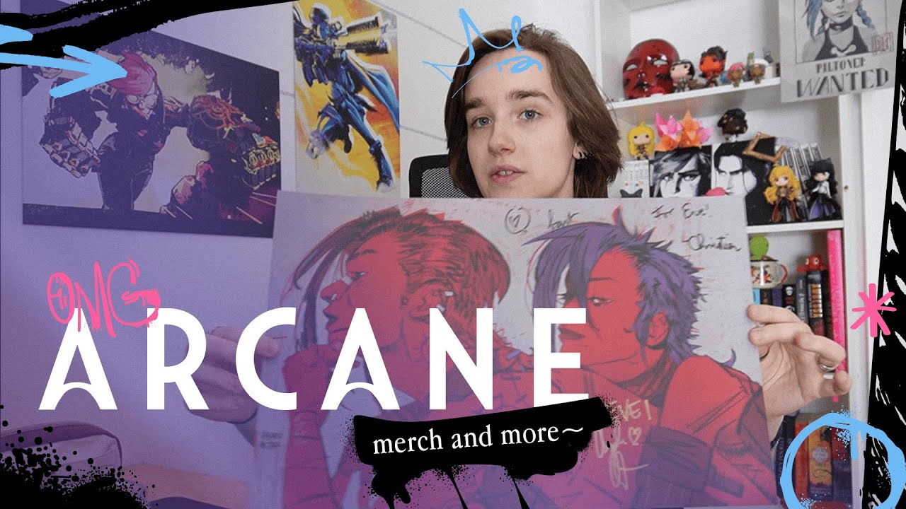 Merch from the Arcane Event in LA || Gallery Nucleus