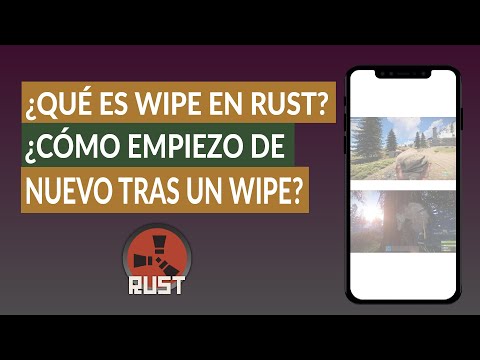 ¿Qué es Wipe en Rust? ¿Y cómo Empiezo de Nuevo tras un wipe?