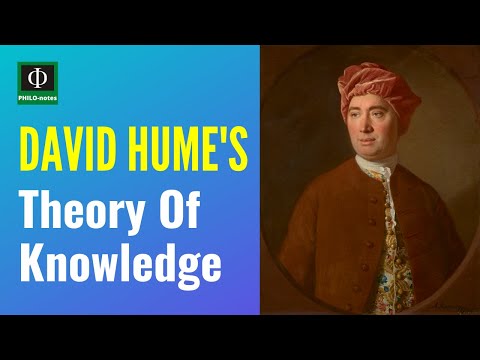 डेविड ह्यूम का ज्ञान का सिद्धांत (डेविड ह्यूम का अनुभववाद, डेविड ह्यूम का संशयवाद)