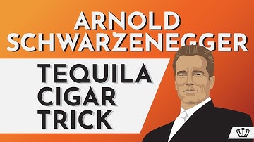 Arnold Schwarzenegger Cigar Tequila Trick