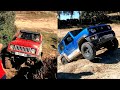 💯 4x4 OFF ROAD Test ✔️ Suzuki Jimny 2021 vs Suzuki Samurai