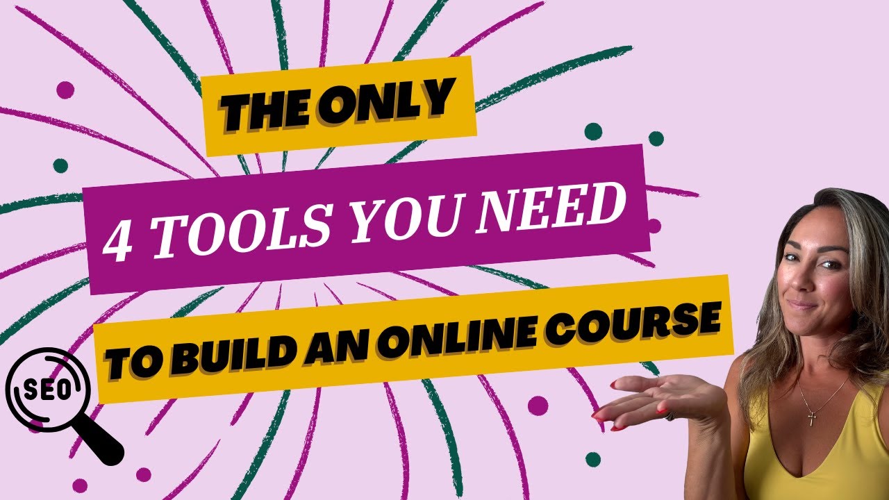 The ONLY 4 Tools You Need To Create & Launch Your First Online Course!