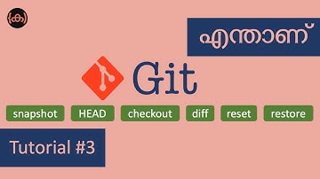 Git Commands | Tutorial #3 | Code Malayalam | snapshot | HEAD | checkout | diff | reset | restore