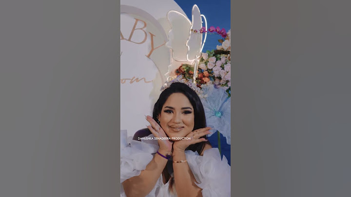It’s a baby girl! | Danushka Senadeera Production