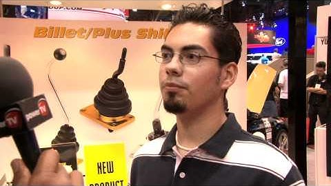 SEMA 2010 B and M Hurst Shifter for New Mustangs