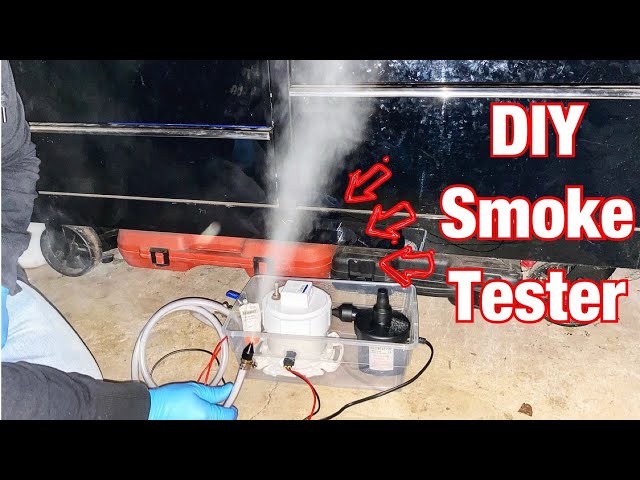How To Build A Diy Homemade Smoke Machine Tester Vacuum Leak Detector You - Diy Vacuum Leak Smoke Machine