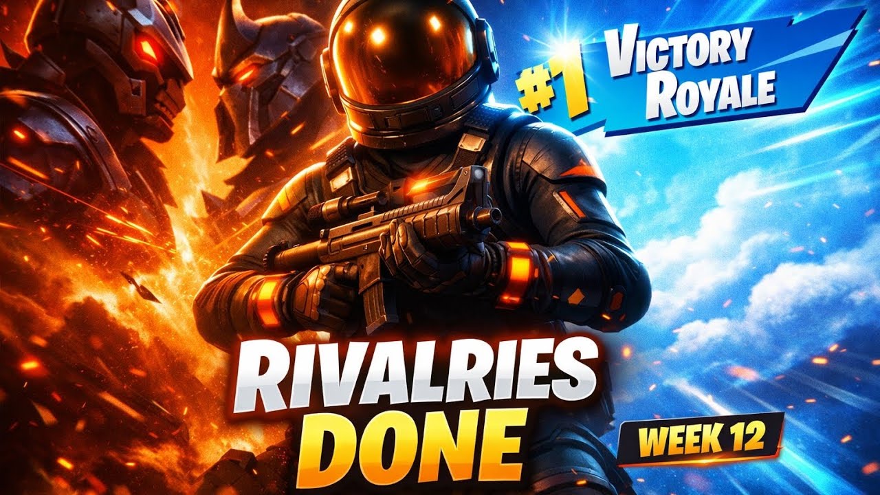 Fortnite Showdown Highlights! Rivalries Completed + 2 Victory Royales ...