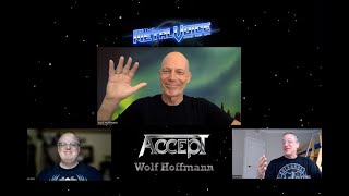 Accept Wolf Hoffmann Interview-North American Tour Set List? I'm A Rebel (AC/DC Roots) New Music?
