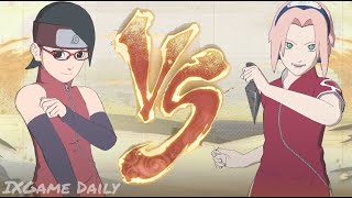 Sakura VS Sarada | Naruto X Boruto Ultimate Ninja Storm Connections