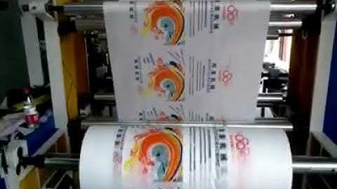 Flexo roll printing machine for non woven bag 4/ 5/ 6 colors =15/16.70/ 17.50 lacs BDT, By ziatech.