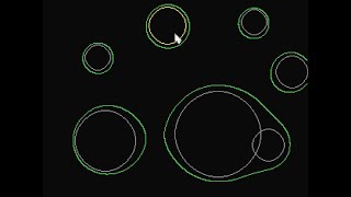 Metaballs with event handlers. screenshot 3