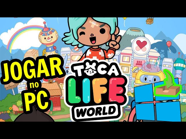 Toca life no computador ou celular com todas as cidades, personagens,t