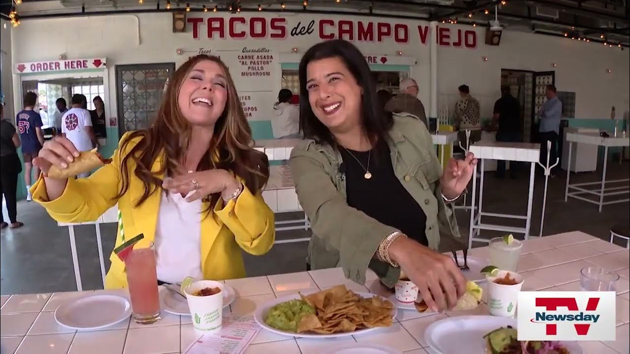 Trying tacos and more at in Westbury YouTube