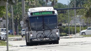 Broward County Transit 2008 NABI 40-LFW Route 6 Bus at SR 84 Marina Blvd-SW 14th Ave