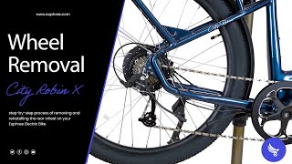 Rear Wheel Removal & Reinstallation | Step-by-Step Guide for E-Bike Maintenance