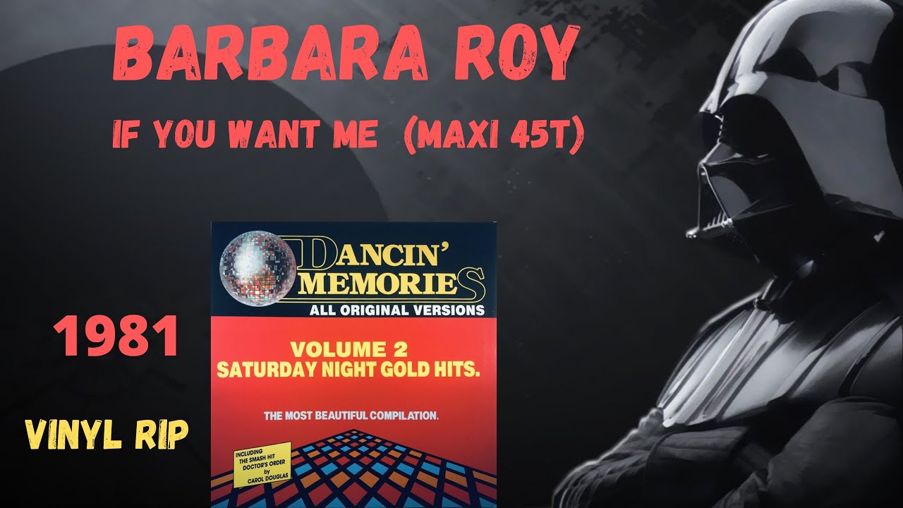 Barbara Roy - If You Want Me (1981) (Maxi 45T)