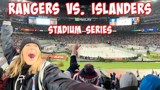 CRAZIEST New York Rangers Game I've SEEN! Stadium Series vs. Islanders