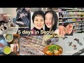 5 days in seoul: cafes, shopping, meeting brands, and eating korean food!