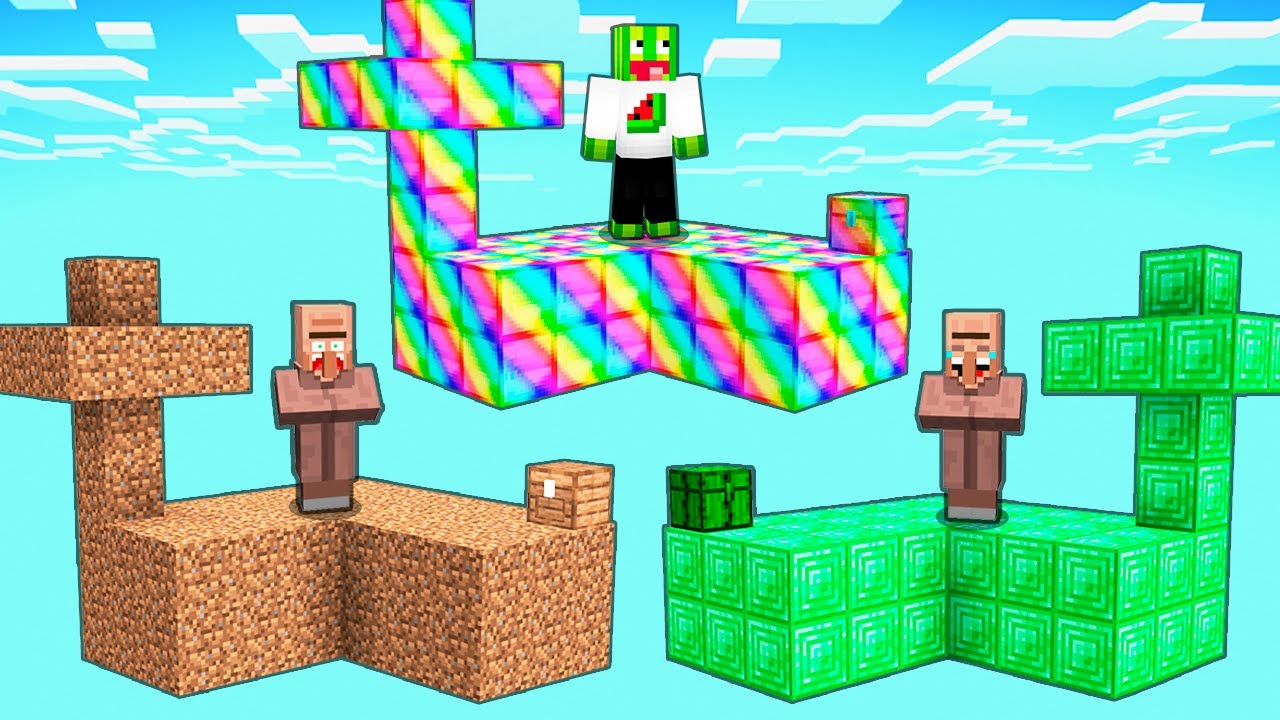 БІДНИЙ ОСТРІВ ПРОТИ БОГАТОГО У МАЙНКРАФТІ