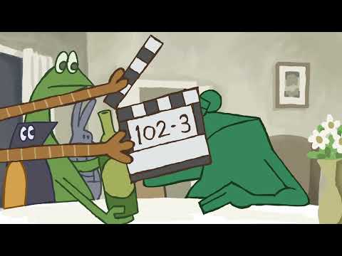 Drunk Orson Welles animated as a frog