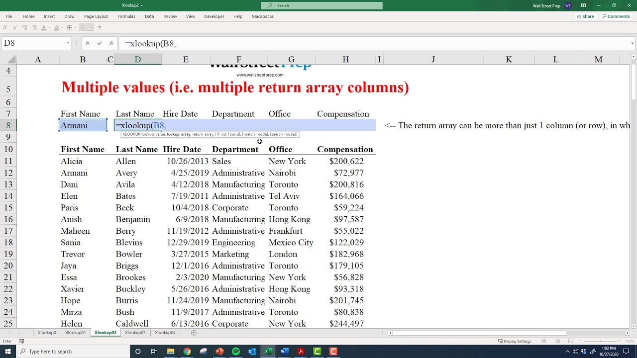 xlookup-is-magic-using-xlookup-to-generate-multiple-values-youtube
