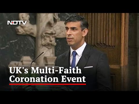 Rishi Sunak Reads From Bible At UK's Multi-Faith Coronation Event